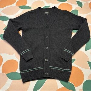 Orlando Studios Wizarding World Men's Slytherin Wool Cardigan Sweater XS Used